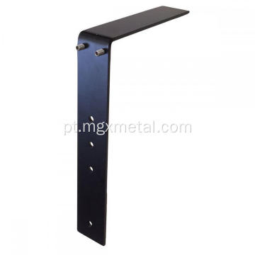 Suporte de bancada de metal preto suporte ajustável